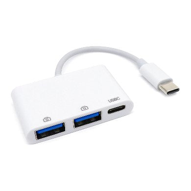 Convertidor USB V3.0 Tipo C a USB Tipo C - 2 U BROBOTIX 6000311, Blanco Convertidor USB V3.0 Tipo C a USB Tipo C - 2 U BROBOTIX 6000311, Blanco